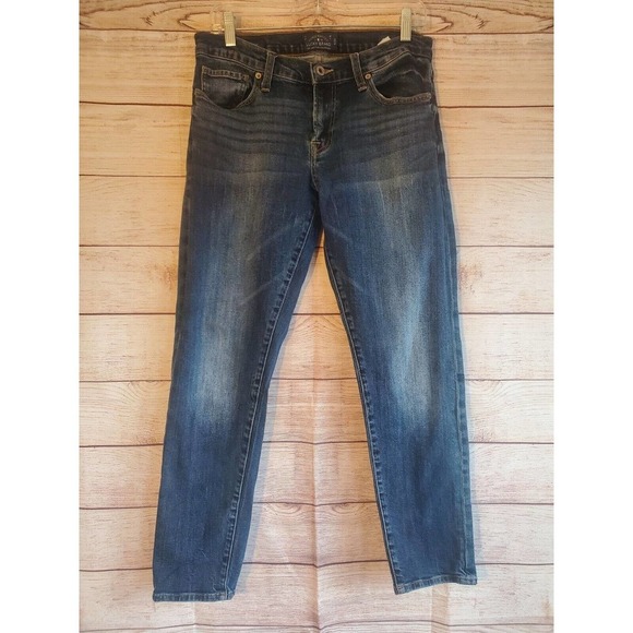 Lucky Brand Denim - 𝅺lucky BRAND Sienna Cigarette Straight Leg Blue Denim Jeans Women's Size 6 / 28